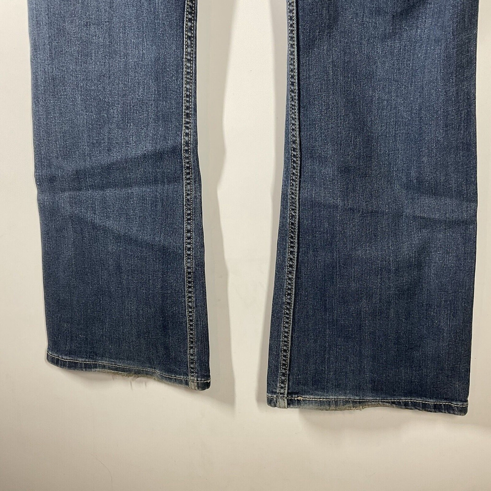 Y2K Levi’s 518 Superlow Boot Cut Jeans Size 13 M 36 X 31 Blue Stretch Denim - Picture 5 of 12